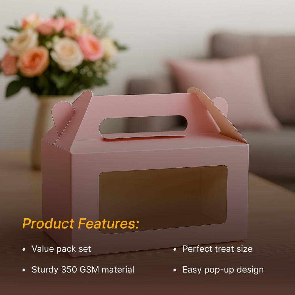 Pink Gabble Box For 2, Pack of 10/20