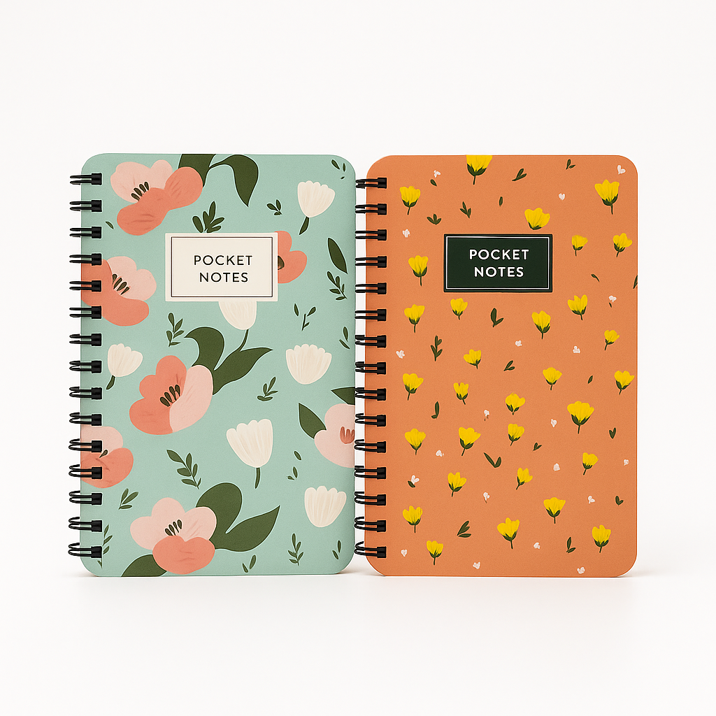 Mini Memo Pads for Daily Notes, Pack of 2