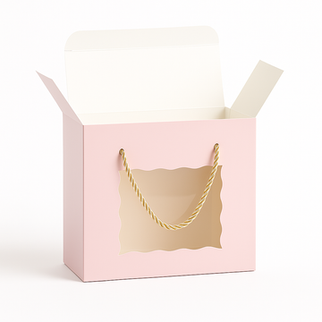 Pink Hamper Gift Boxes with Handles