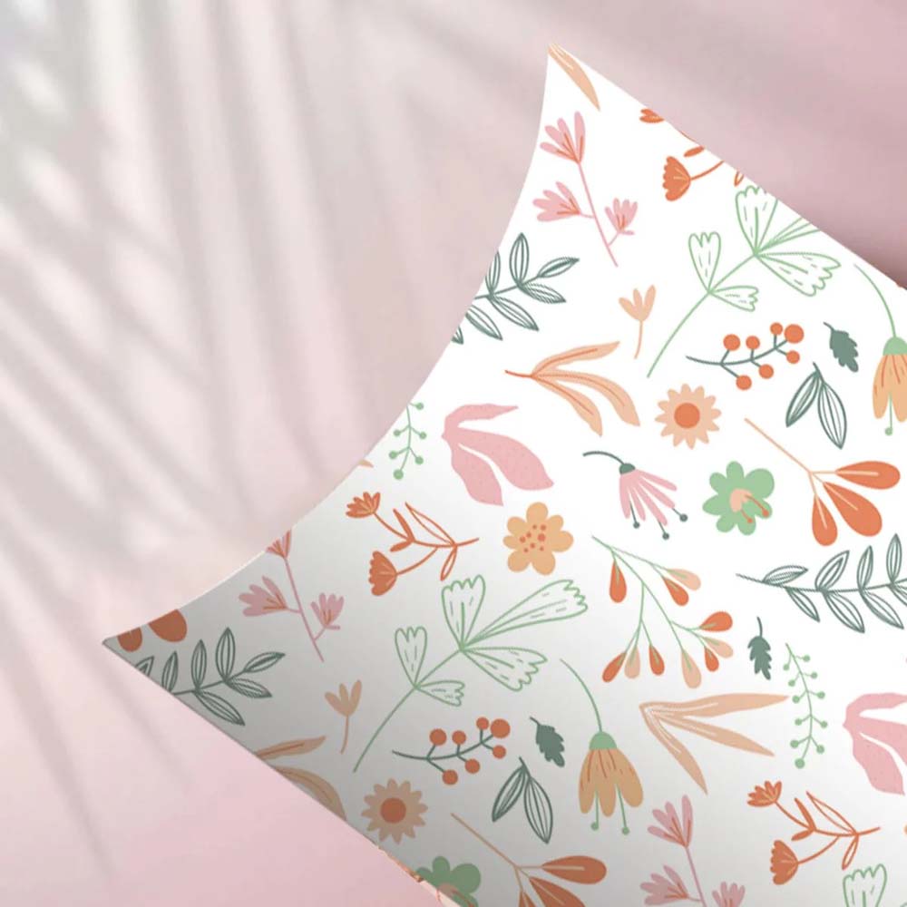 Floral Pillow Paper Box, Set of 50