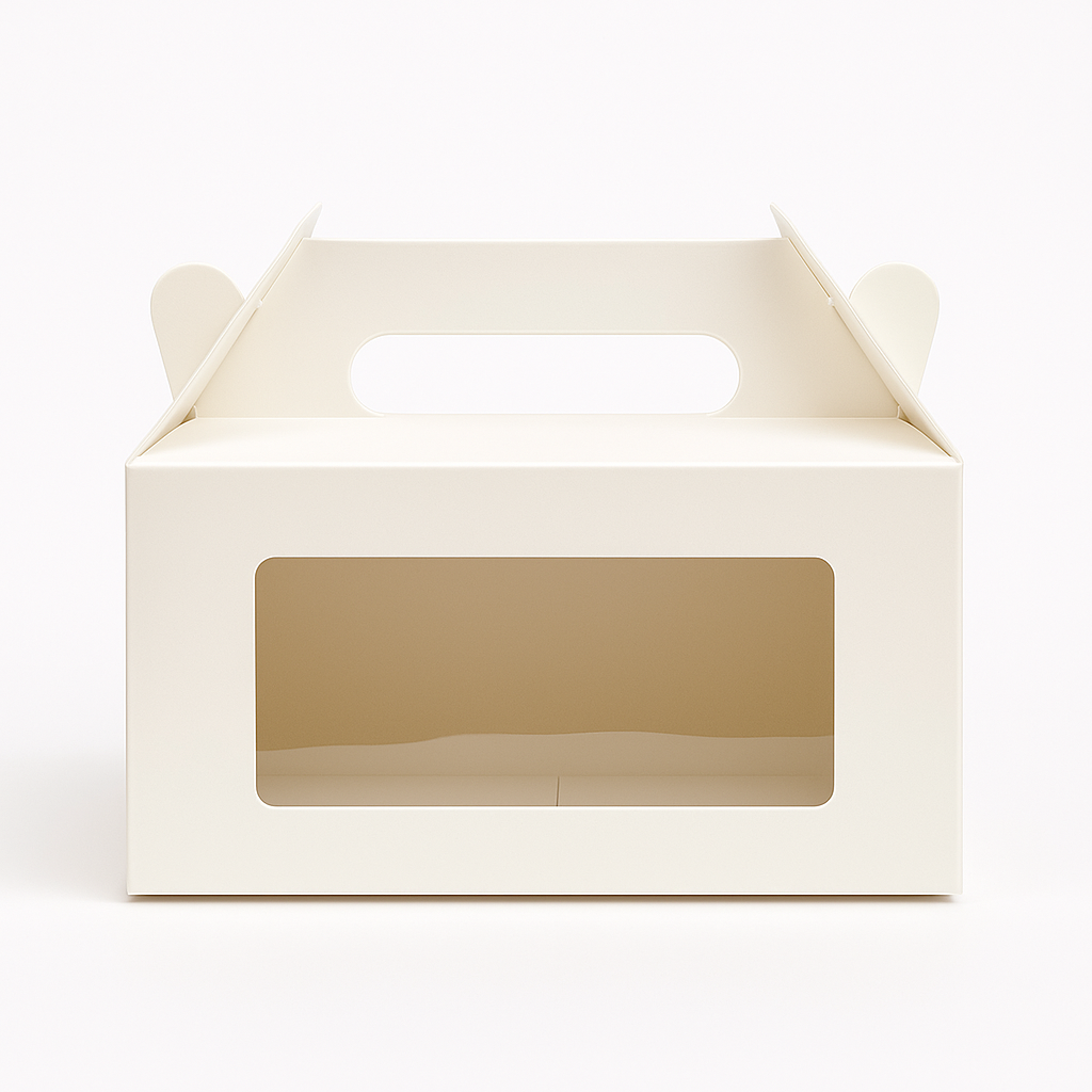 White Gabble Box For 2, Pack of 10/20