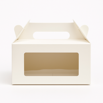 White Gabble Box For 2, Pack of 10/20