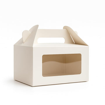 White Gabble Box For 2, Pack of 10/20