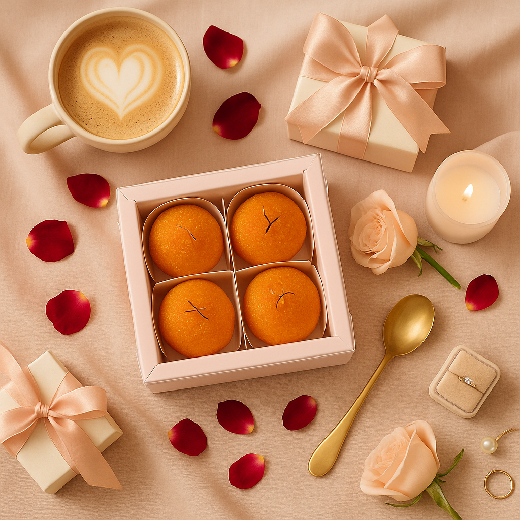 Pink Color Chocolate Gift Boxes with 4 Cavity for Truffle , Pack of 20