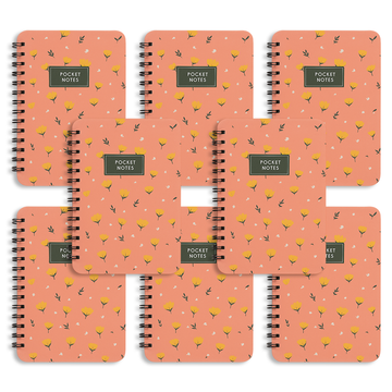 8 pcs Pocket Size Notebook