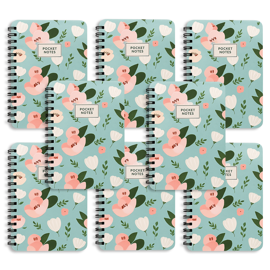 8 pcs Pocket Size Notebook