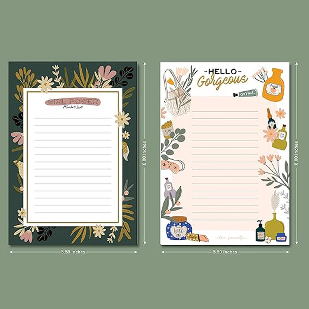 Hello Gorgeous To Do List Notepad, Pack of 2